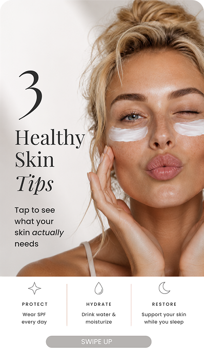 Healthy skin tips story